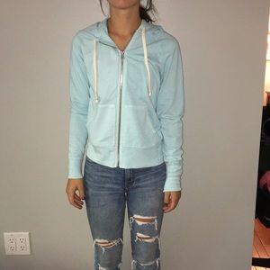 Light Blue Jogging Hoodie